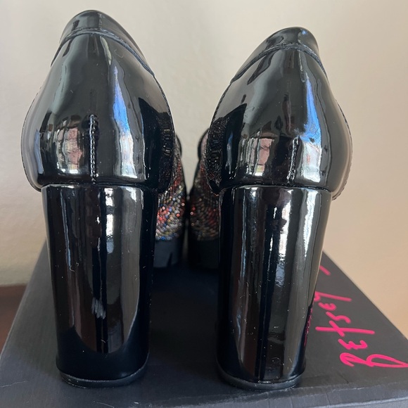 Betsey Johnson Women's Multicolor Heeled loafers - Picture 3 of 6